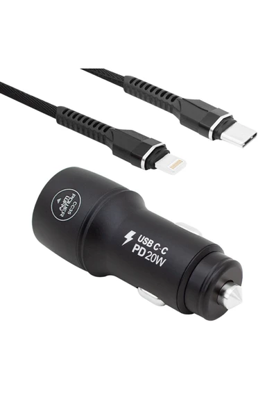 harry Type-c Usb Araç Çakmaklık 18w 3.1 A Hızlı Şarj Soketi Araba Usb-c Şarj Iphone Xiaomi Uyumlu - Resim 2