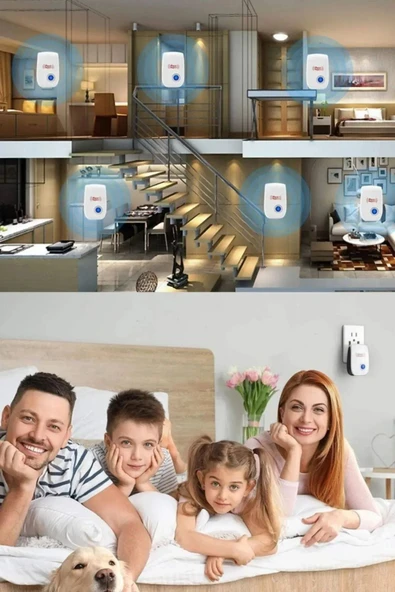 harry Ultrasonik Haşere Kovucu, Ultrasonik Kemirgen Kovucu Böcek Kovucu, Ultrasonik Sivrisinek Kovucu - Resim 6