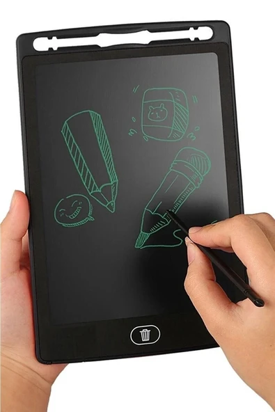 harry Dijital Kalemli Çizim Yazı Tahtası Not Yazma Eğitim Tableti Writing Tablet 8,5 Inç Çocuk Yazı Tahtas - Resim 3