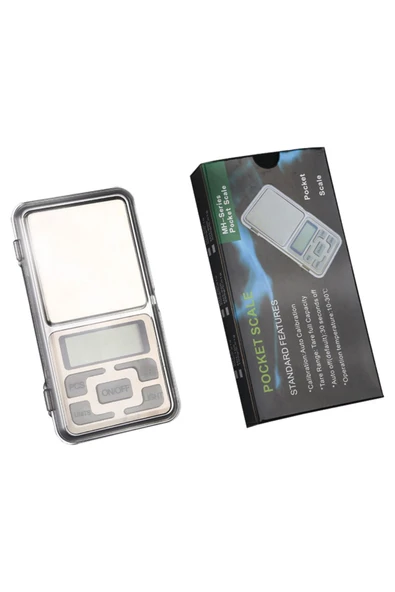 harry 500gr 0.01 Tam Hassas Terazi Eczane Kuyumcu Modeli 2xAAA Pilli Mutfak Tartısı - Resim 3