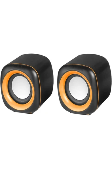 harry Kablolu Usb Multimedya Speaker Mini Hoparlör Bilgisayar Tablet Pc Notebook Uyumlu - Resim 2