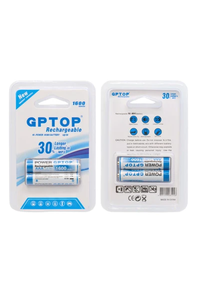 harry 4 Adet 1600 Mah Ni Mh Aaa Şarj Edilebilir 1.2 Volt Standart Ince Kalem Pili (ŞARJLI KUMANDA PİLİ) - 2