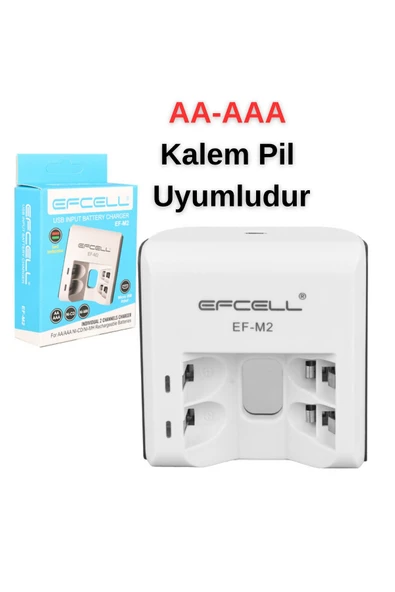 harry AA/AAA 2'Lİ Pil Şarj Cihazı-Micro Usb Kablolu ürün görseli