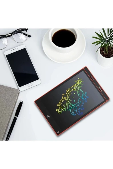 harry Dijital Kalemli Çizim Yazı Tahtası Not Yazma Eğitim Tableti Writing Tablet 8,5 Inç Çocuk Yazı Tahtas - Resim 4
