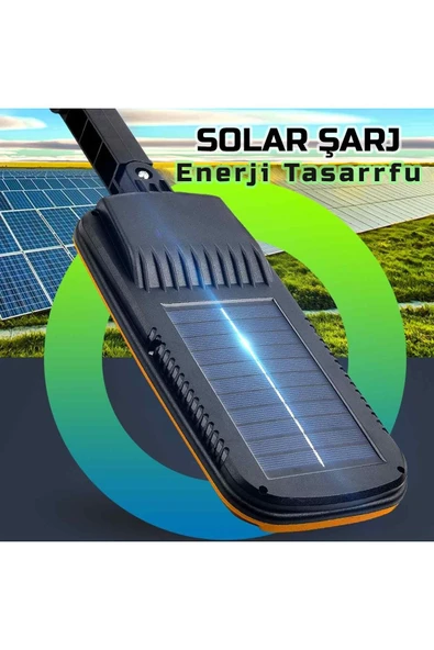 harry Kumandalı Güneş Enerjili Sensörlü 3 Modlu 150 Ledli 5.5 Volt-2.5 Watt Solar Lamba-Su Geçirmez, - Resim 5