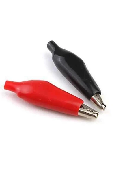 harry 2 Adet Krokodil Siyah Kırmızı Büyük Boy Kablosuz Timsah Ağzı ürün görseli