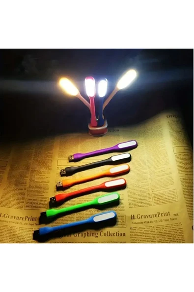 harry 1 Adet Taşınabilir Usb Led Işık Lamba Laptop Lambası Pc Işığı Okuma Lambası - Resim 4