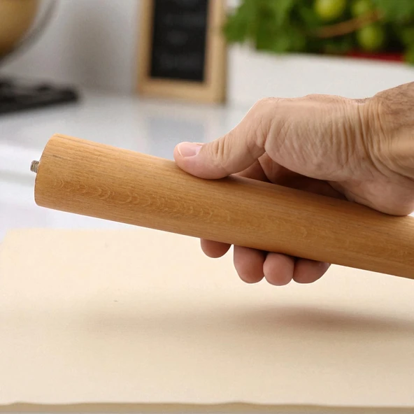 Bohem 25 cm Sehpa Masa Ayağı Ham Doğal Ahşap Kahverengi Boyalı Mobilya Kanepe Modern Ayakları - Resim 4