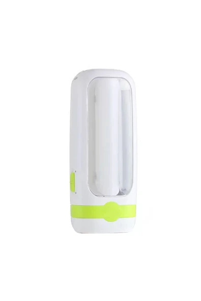 harry Şarj edilebilir Şarjlı Su Geçirnez 2 Kademeli Ledli El Feneri-Kamp Lambası Beyaz - Resim 2