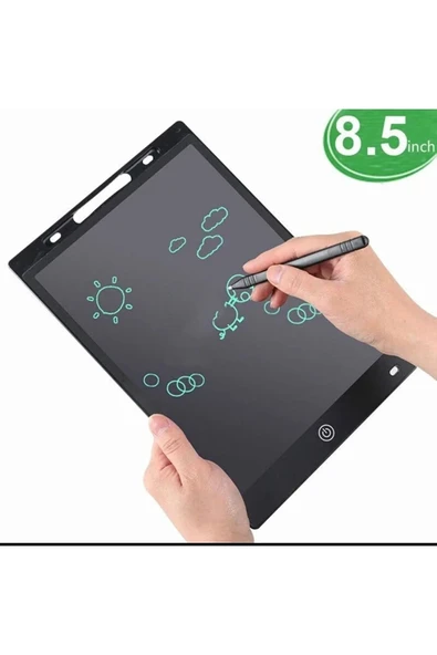 harry Dijital Kalemli Çizim Yazı Tahtası Not Yazma Eğitim Tableti Writing Tablet 8,5 Inç Çocuk Yazı Tahtas - Resim 6