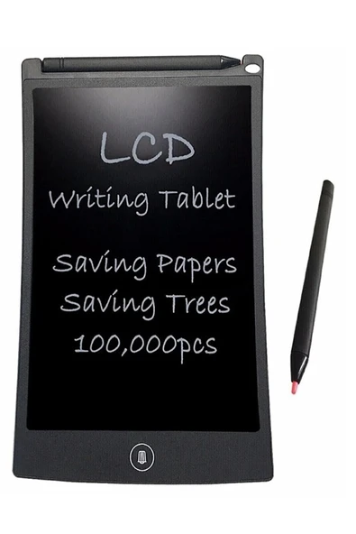 harry Dijital Kalemli Çizim Yazı Tahtası Not Yazma Eğitim Tableti Writing Tablet 8,5 Inç Çocuk Yazı Tahtas - Resim 4