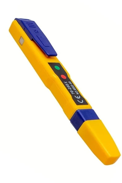 harry Temassız Kablo Faz Voltaj Dedektörü Dijital Kontrol Kalemi ( 2 Adet Pil ) - Resim 2