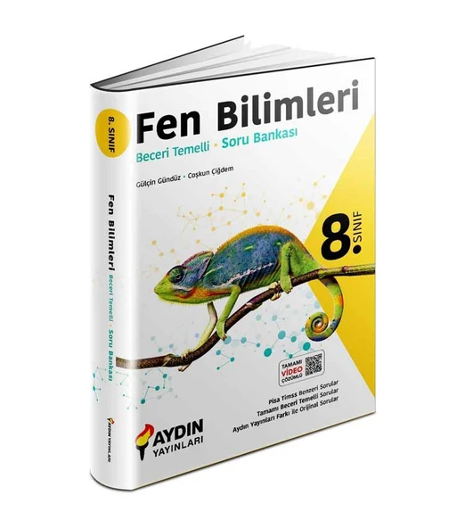 8. Sınıf Fen Bilimleri Beceri Temelli Soru Bankası ürün görseli 1