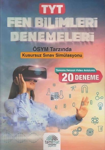 Tammat Yayıncılık TYT Fen Bilimleri 20 li Denemeleri ürün görseli 1