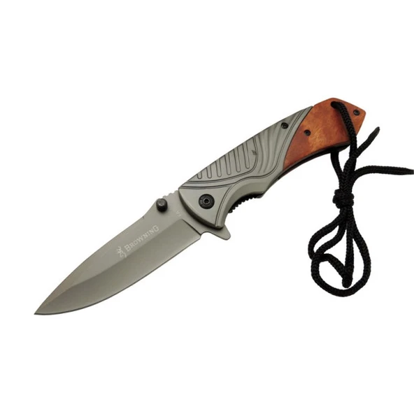 Browning Çakı Ahşap İpli Ürün Kodu: FA76A 21 CM ürün görseli