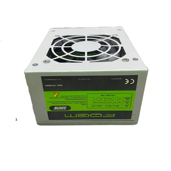 FOEM FPS-SM30F8 300WATT POWER SUPPLY MİNİ SLİM PC GÜÇ KAYNAĞI (2 EL YENİLENMİŞ ÜRÜN) - 2