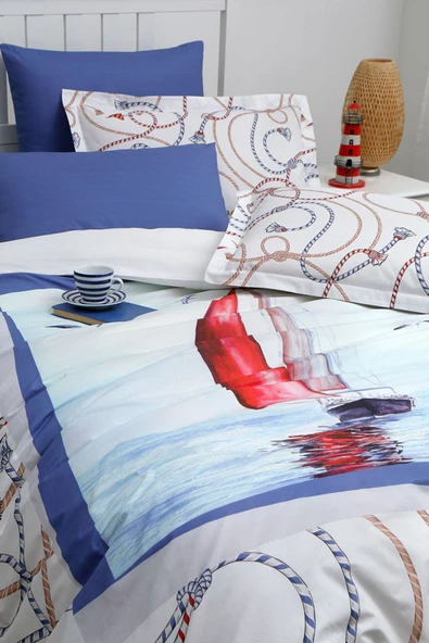 Özdilek Sailboat Tek Kişilik Nevresim Takımı - Resim 2