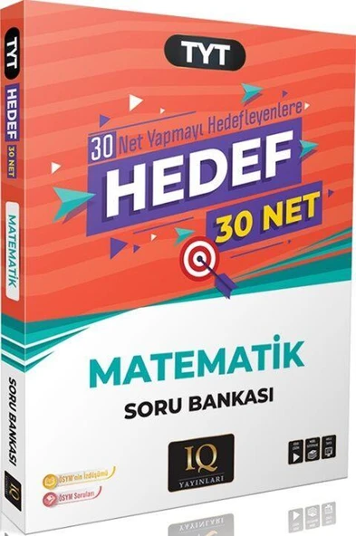 Tyt Matematik Hedef 30 Soru Bankası ürün görseli 1