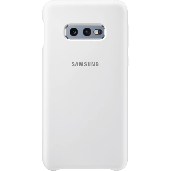 Samsung EF-PG970TWEGWW S10e Beyaz Silikon Kılıf - 2
