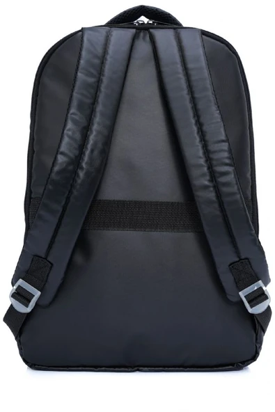 United Colors Of Benetton Unisex Okul, Günlük ve Seyahat Sırt Çantası - Siyah - 20843 - Resim 3
