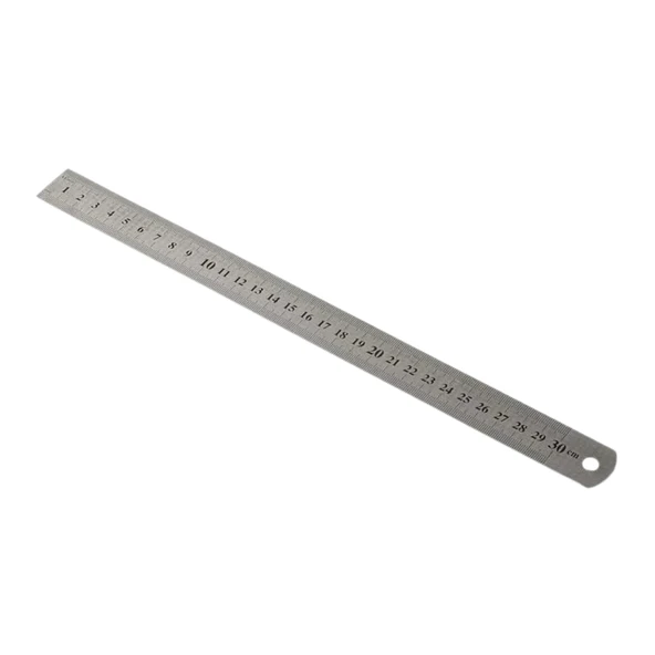 Wrax 50cm 30mm Inox Çelik Cetvel - 1