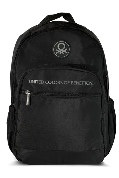 United Colors Of Benetton. Monokrom Style Unisex Çocuk Sırt Çantası - Siyah ürün görseli