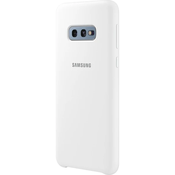Samsung EF-PG970TWEGWW S10e Beyaz Silikon Kılıf - 3