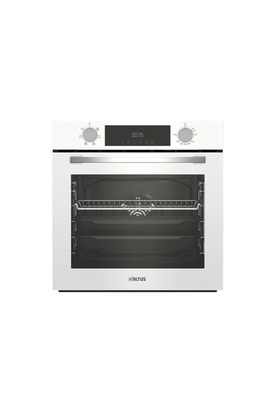 Altus ALA 322 W Fırın 189 DW Ocak 535 W Davlumbaz Beyaz Ankastre Set - Resim 3