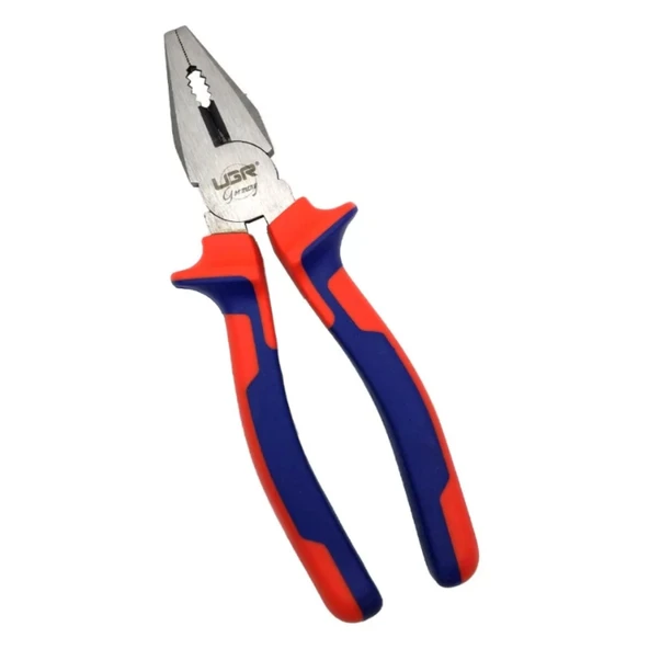 KOMBINE PENSE KIRMIZI 7 ALMANYA 180 MM