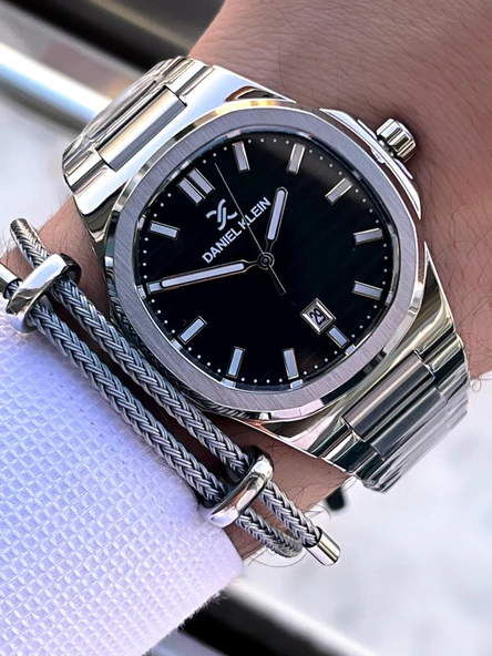 Daniel Klein Çelik Kordon Atm Suya Dayanıklı Erkek Kol Saati 10602.12 ürün görseli