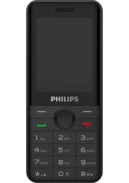 Philips Xenium E172 Kameralı  Siyah Tuşlu Cep Telefonu
