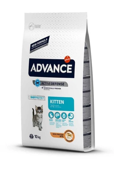 Kitten Tavuklu Ve Pirinçli Yavru Kedi Maması 10 Kg ürün görseli