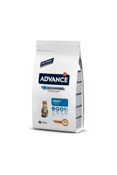 Cat Adult Tavuklu Pirinçli Yetişkin Kedi Maması 1,5 Kg ürün görseli 1