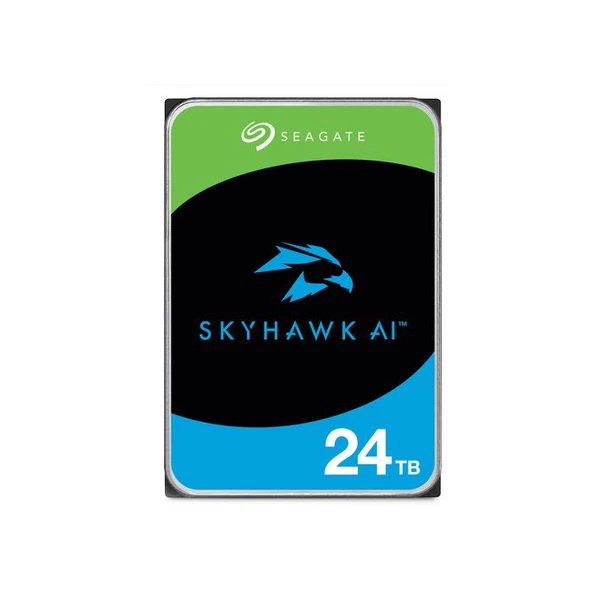 ST24000VE002 - SEAGATE SKYHAWK AI 24 TB 7200RPM 512MB SATA3 550TB/Y RV 7/24 HARD DİSK ürün görseli 1