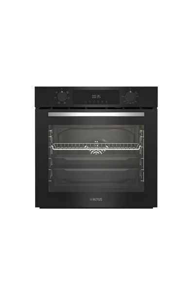 Altus ALA 322 B Fırın 159 DB Ocak 525 B Davlumbaz Siyah Ankastre Set - Resim 2