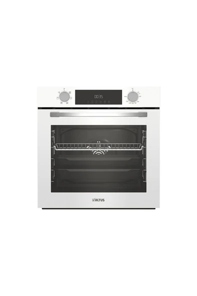 Altus ALA 322 W Fırın 189 DW Ocak 570 W Davlumbaz Beyaz Ankastre Set - Resim 2