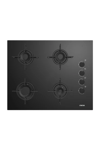 Altus ALA 322 B Fırın 159 DB Ocak 525 B Davlumbaz Siyah Ankastre Set - Resim 4