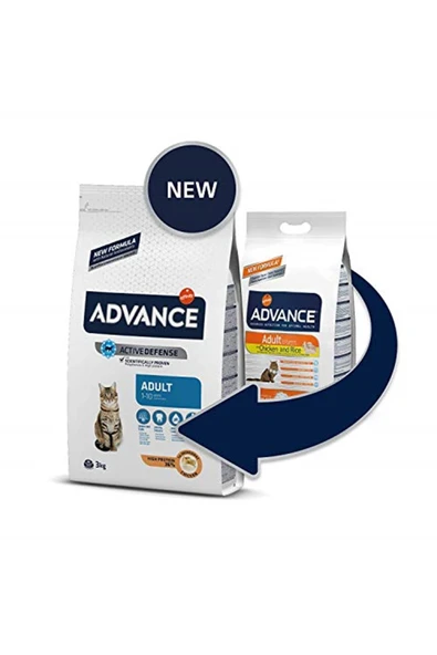 Marka: Cat Adult Tavuklu Pirinçli Yetişkin Kedi Maması, 1.5 kg - 2