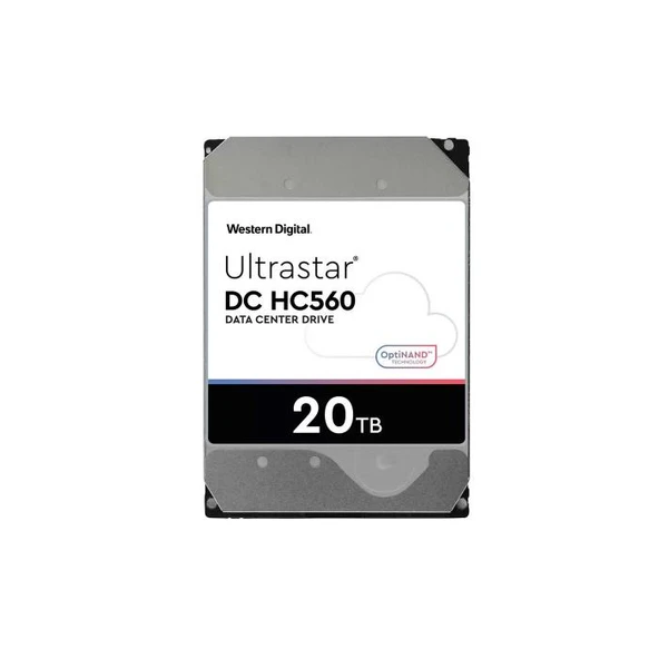 Wd Ultrastar Wuh722020Ble6L4 3.5 20Tb 512Mb 7200 Rpm 7/24 Enterprise Data Center-Güvenlik-Nas-Server Hdd (Dc Hc560) (0F38785) - 1