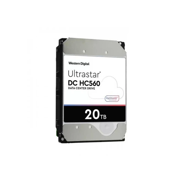 Wd Ultrastar Wuh722020Ble6L4 3.5 20Tb 512Mb 7200 Rpm 7/24 Enterprise Data Center-Güvenlik-Nas-Server Hdd (Dc Hc560) (0F38785) - 2