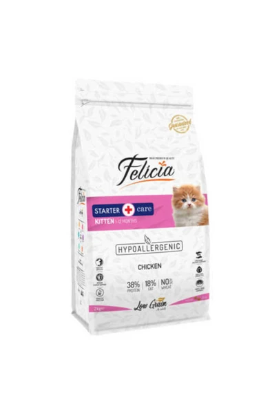 Az Tahıllı Tavuklu Hypoallergenic Yavru Kedi Maması 12kg ürün görseli