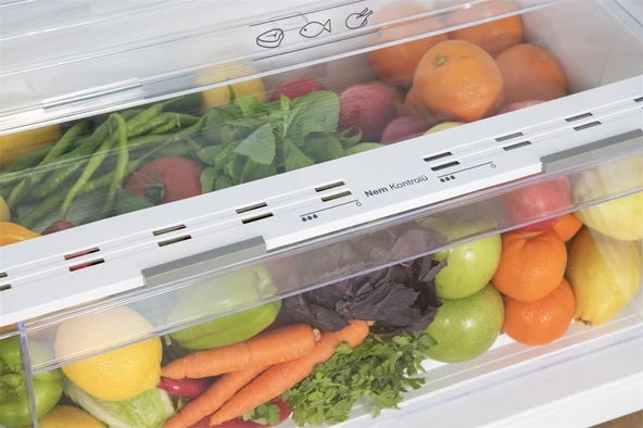 Regal NF 52021 E 451 LT No-Frost Çift Kapılı Buzdolabı - Resim 8