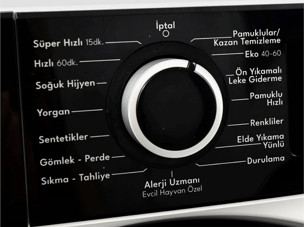 Regal CMI 90123 1200 Devir 9 KG Çamaşır Makinesi - Resim 6