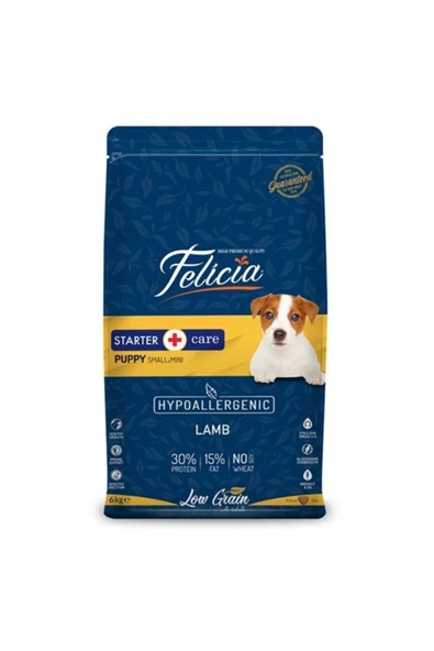 Düşük Tahıllı Hipoalerjenik Kuzu Etli Küçük Irk Yavru Köpek Maması 6 kg ürün görseli