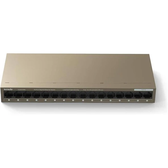 Tenda Teg1016M 16-Port Gigabit Switch ürün görseli 1