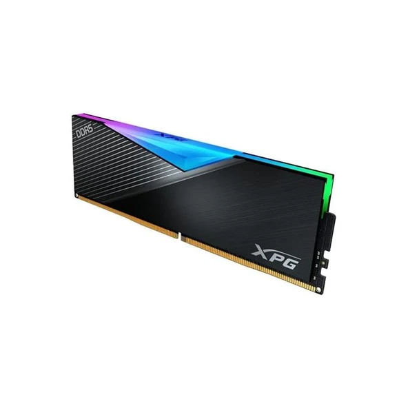 AX5U6400C3232G-DCLARBK - XPG Lancer Siyah RGB DDR5-6400Mhz CL32 64GB (2x32GB) Dual Kit (32-39-39) 1.40V - 2