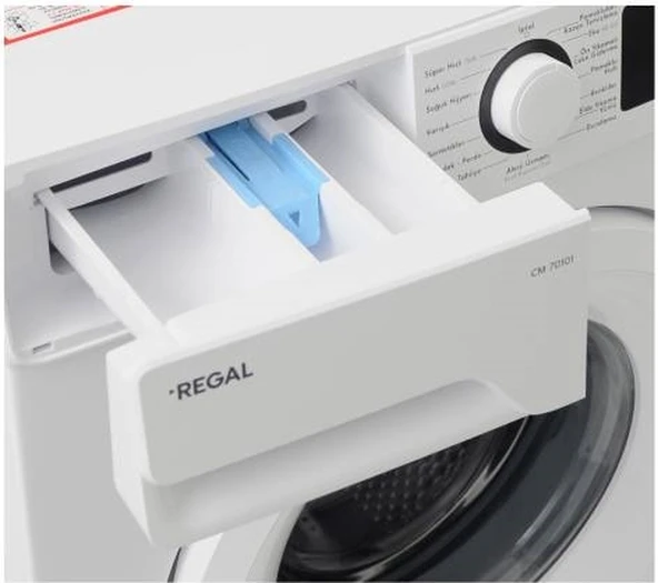 Regal CM 70101 1000 Devir 7 KG Çamaşır Makinesi - Resim 5