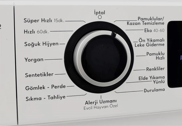 Regal CMI 90102 1000 Devir 9 KG Çamaşır Makinesi - Resim 6