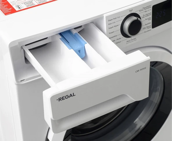 Regal CMI 90102 1000 Devir 9 KG Çamaşır Makinesi - Resim 5