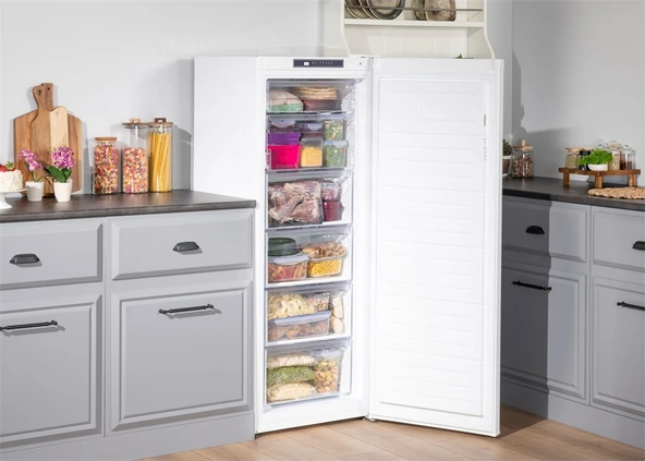 Regal CD NF 62221 174 LT 6 Çekmeceli No-Frost Derin Dondurucu - Resim 8